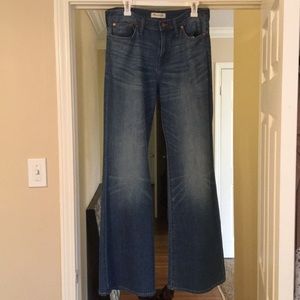 Size 31 madewell flea market flare